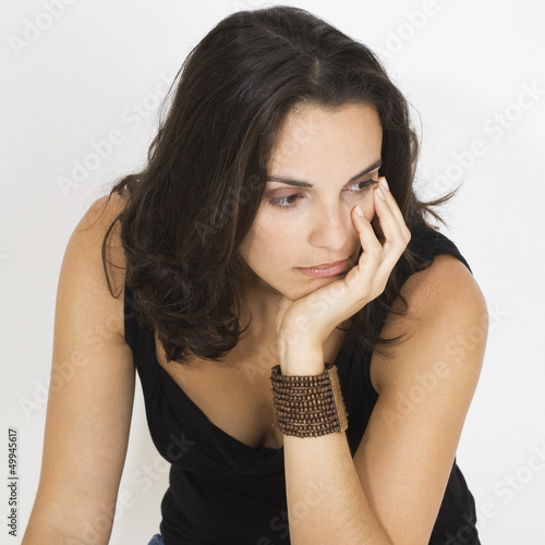 Photo: Depressive Frau Depressive Frau