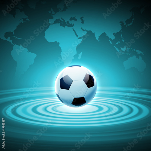 Photo: black and white soccer ball black and white soccer ball