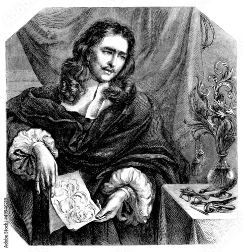 Illustration: Gentleman - 17th century (a french Goldsmith) Gentleman - 17th century (a french Goldsmith)