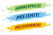 Vektor: Wischer Preishit Wischer Preishit