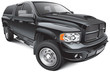 black large pickup