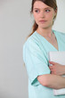 Photo: portrait of a nurse portrait of a nurse