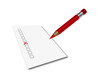 Vektor: rotstift-papier rotstift-papier
