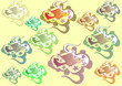 Vektor: ornamental birds ornamental birds