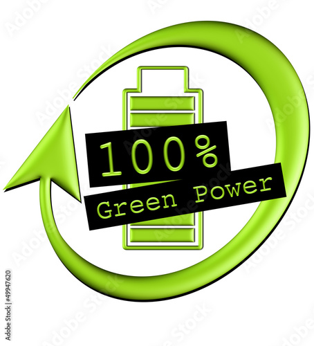 Illustration: Grüne Energie Grüne Energie