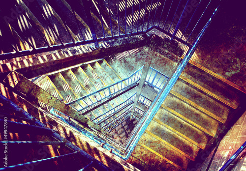 Photo: graphic stairway graphic stairway
