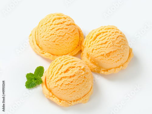 Photo: Apricot ice cream Apricot ice cream