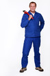 Man with wrench