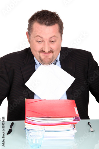 Photo: Motivated and enthusiastic worker Motivated and enthusiastic worker