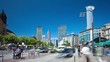 Video: Hauptbahnhof, Frankfurt am Main, Timelapse, Zeitraffer Hauptbahnhof, Frankfurt am Main, Timelapse, Zeitraffer