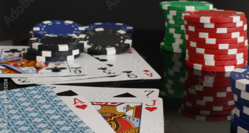 Photo: playing poker playing poker