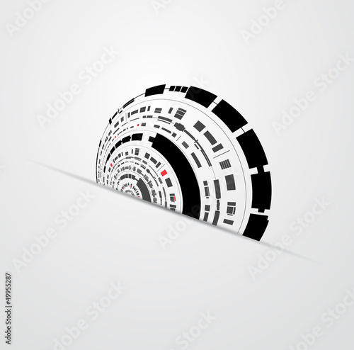 Vector: abstract circuit cyber high technology business background abstract circuit cyber high technology business background
