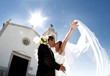 grooms couple kissing