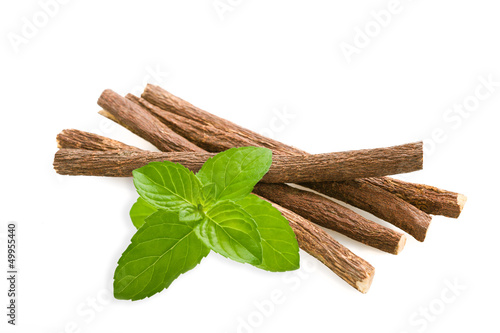Photo: Licorice and mint Licorice and mint