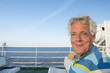 Man on cruise ship