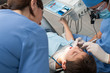 Little boy having a dental examination