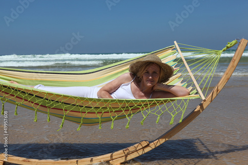 Photo: nap on the beach nap on the beach