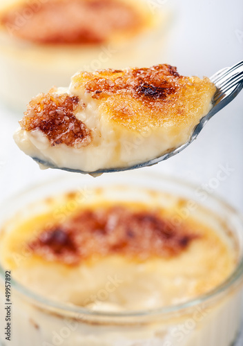 Photo: Creme Brulee on a spoon Creme Brulee on a spoon