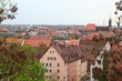 Blick über die Nürnberger Altstadt- mit St. Sebalduskirche