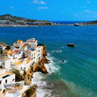 Sa Penya District in Ibiza Town, Balearic Islands, Spain