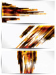 Abstract Background with colored lines