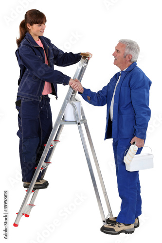 Photo: Father and daughter DIY Father and daughter DIY