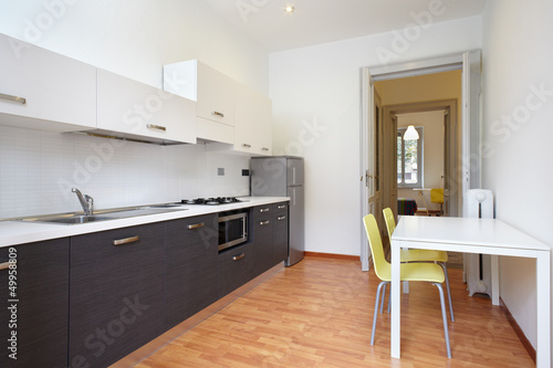 Photo: Modern kitchen in new apartment Modern kitchen in new apartment