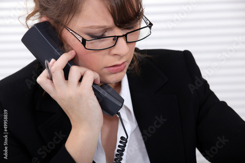 Photo: Switchboard operator Switchboard operator