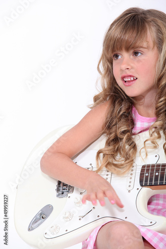 Photo: Girl with guitar Girl with guitar