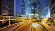 Hong Kong at International Financial Center Time Lapse