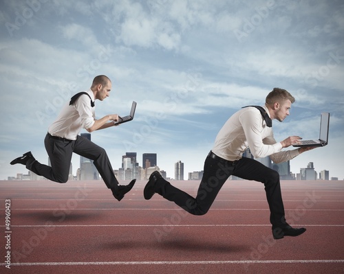 Photo: Competition in business Competition in business
