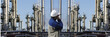 engineer directing giant oil and gas, power industries