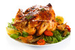 Rosted chicken and vegetables