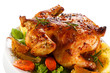 Rosted chicken and vegetables
