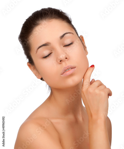Photo: Portrait of beautiful woman Portrait of beautiful woman