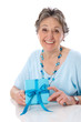 Großmutter isoliert am Muttertag