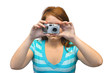 Foto: Woman with camera Woman with camera