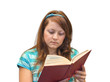 Photo: Girl reading book Girl reading book