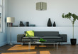 modernes Ledersofa