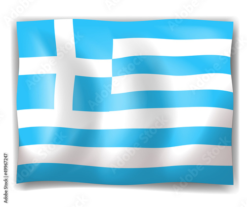 Vector: Flag of Greece Flag of Greece