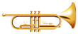 A golden trumpet