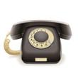 Old black phone
