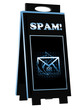 Spam! Hazard sign