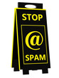 Spam! Hazard sign