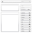 Website light gray elements and modules