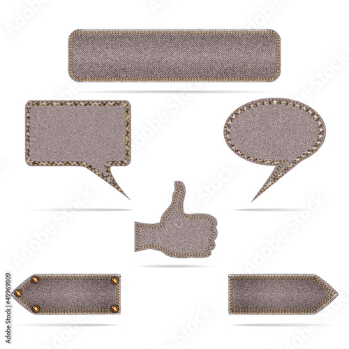 Vector: denim brown icons denim brown icons