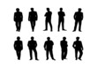 black people silhouettes