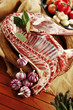 halved lamb