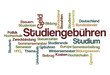 Studiengebühren Word Cloud