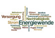 Energiewende Wort-Wolke